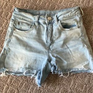 American Eagle light wash Jean shorts